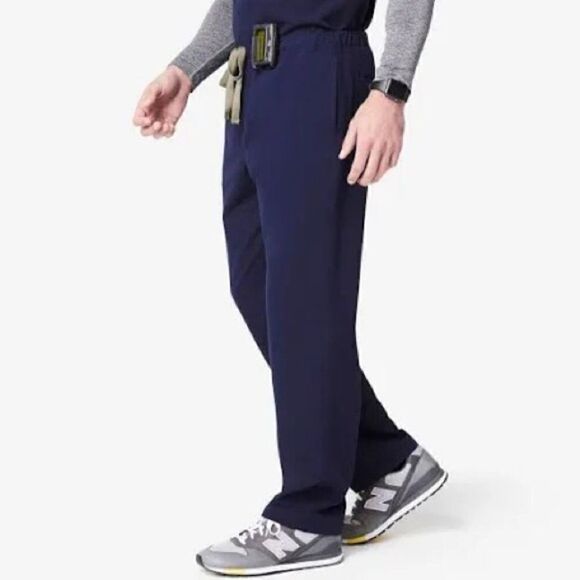 Figs Blue Pisco Basic Scrub Pants XL - Picture 1 of 14